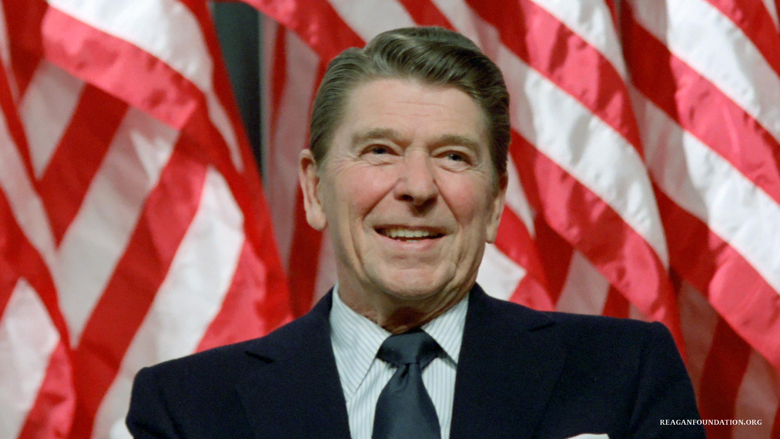 HD Quality Wallpaper | Collection: Celebrity, 2560x1440 Ronald Reagan