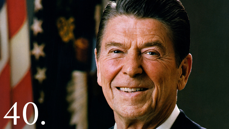HD Quality Wallpaper | Collection: Celebrity, 800x452 Ronald Reagan