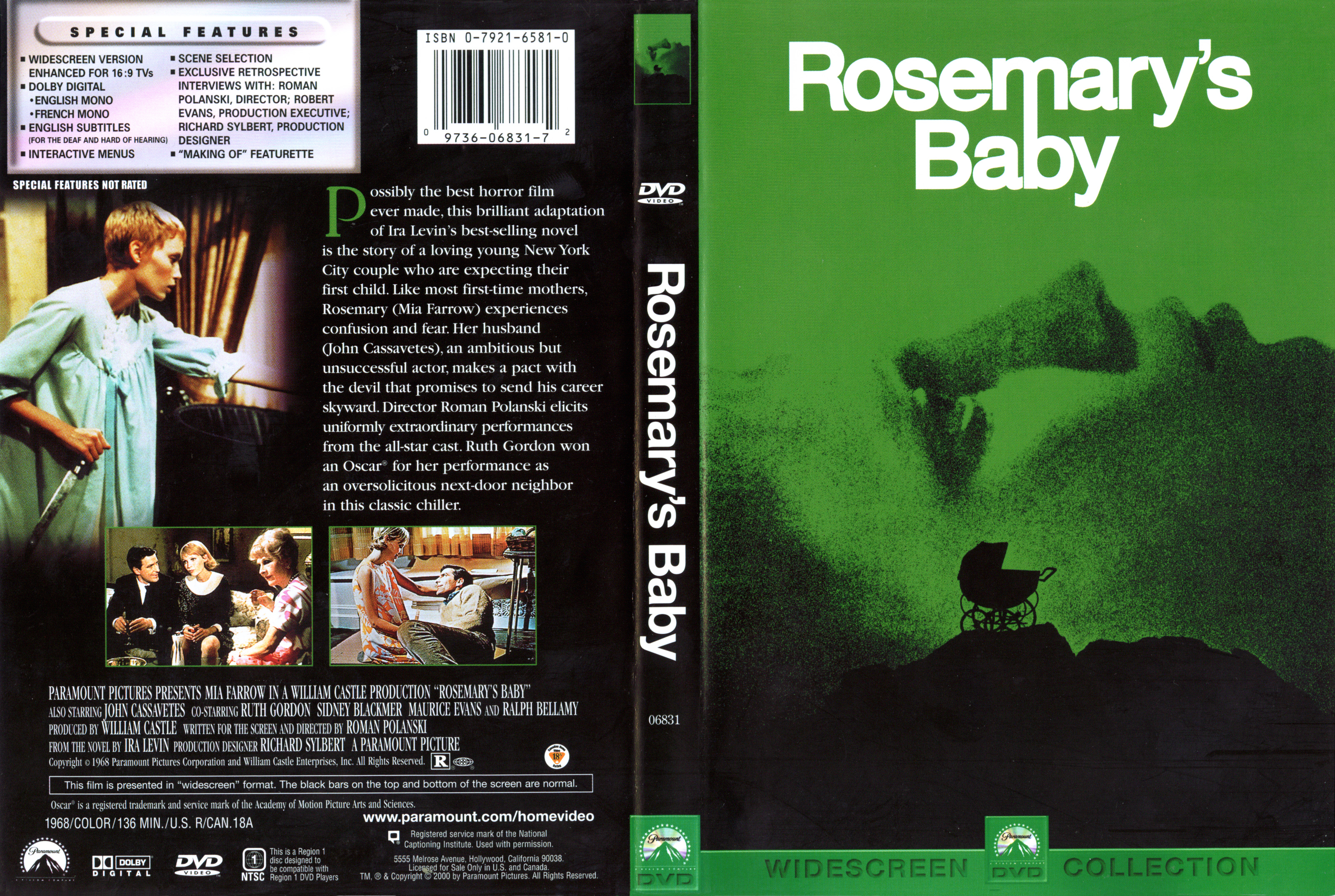 High Resolution Wallpaper | Rosemary's Baby (1968) 3204x2152 px