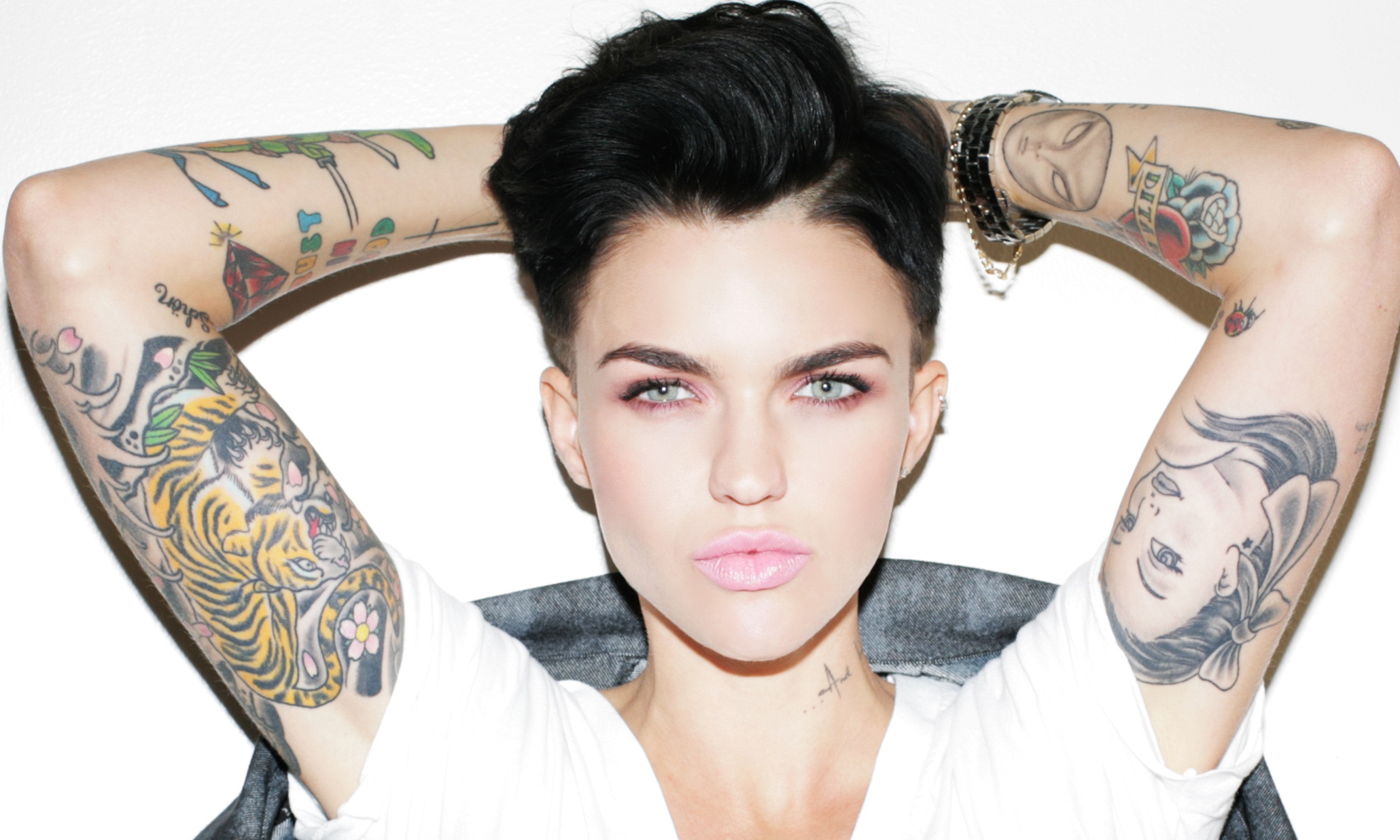 HD Quality Wallpaper | Collection: Celebrity, 2060x1236 Ruby Rose