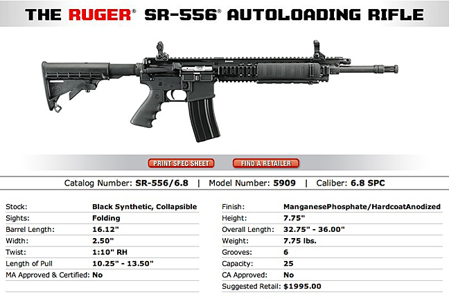 Ruger SR-556 #11