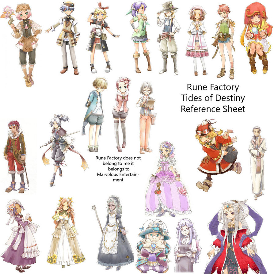 Nice wallpapers Rune Factory: Tides Of Destiny 894x894px