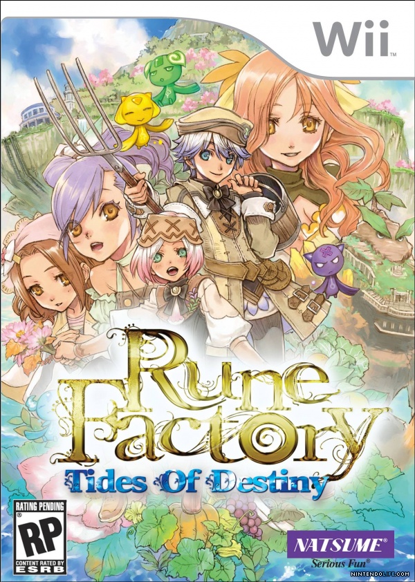 Images of Rune Factory: Tides Of Destiny | 600x842