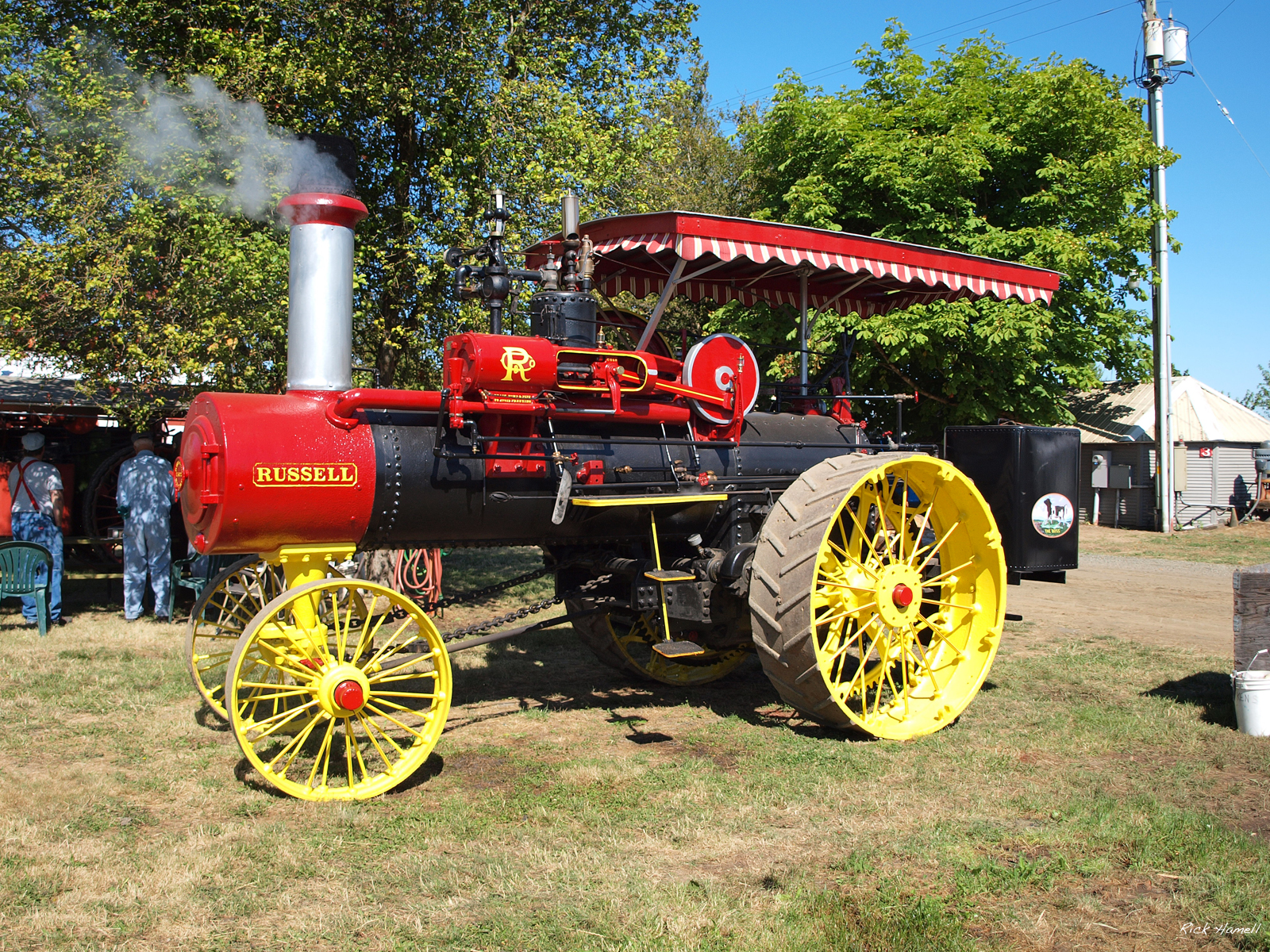 Russell Steam Tractor #22