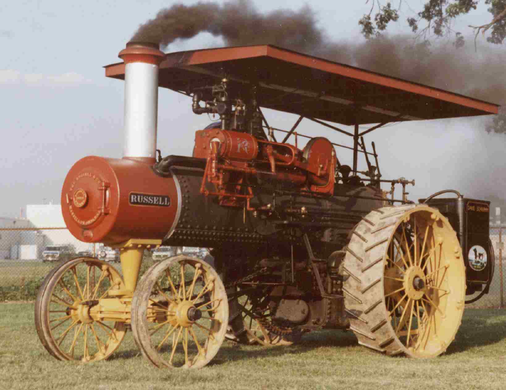 Russell Steam Tractor #21