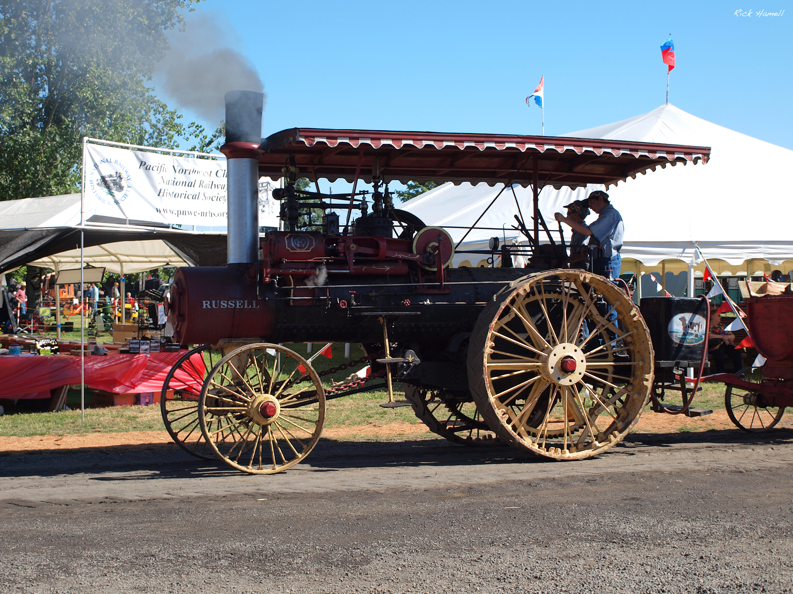 Russell Steam Tractor #23