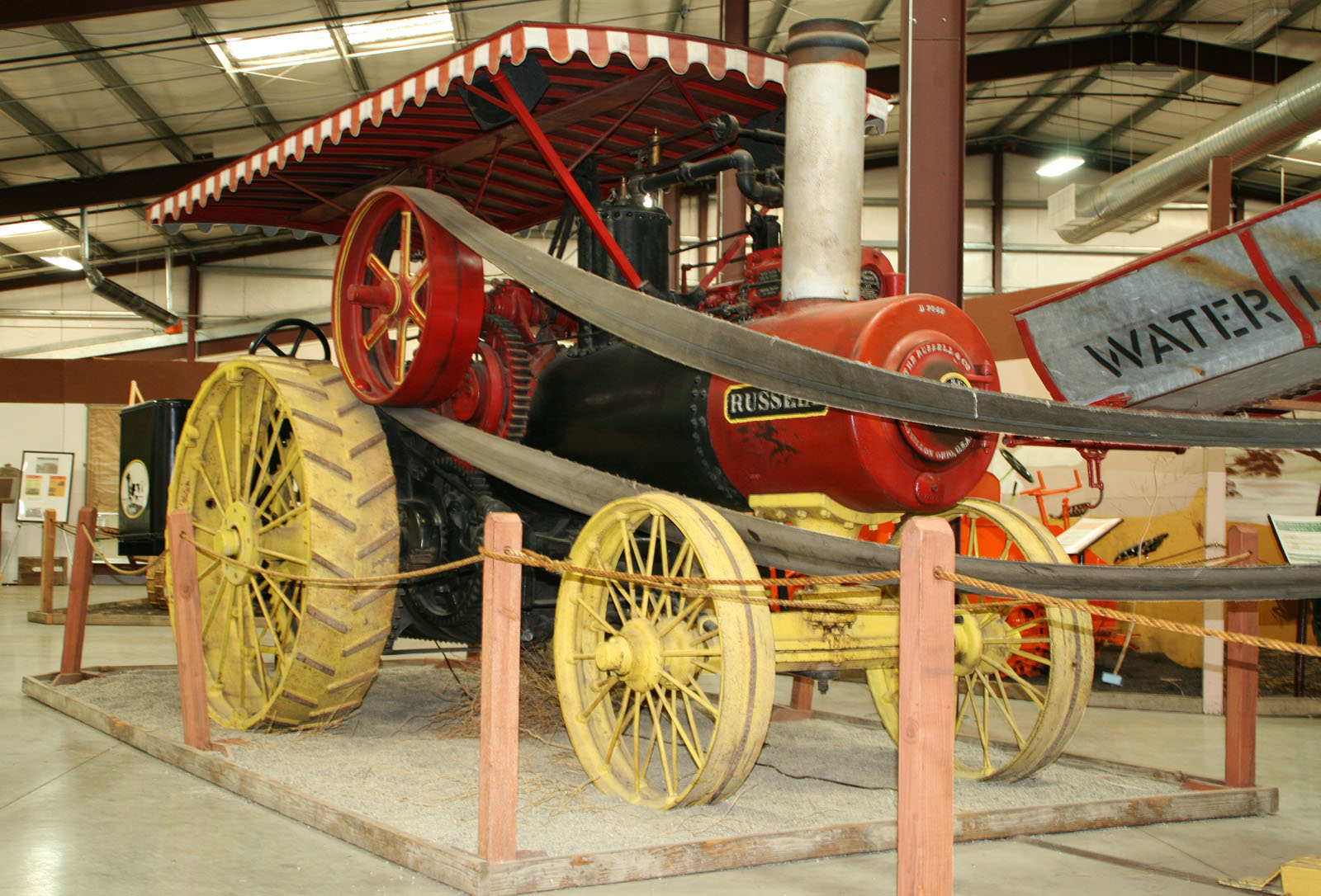 Russell Steam Tractor #19
