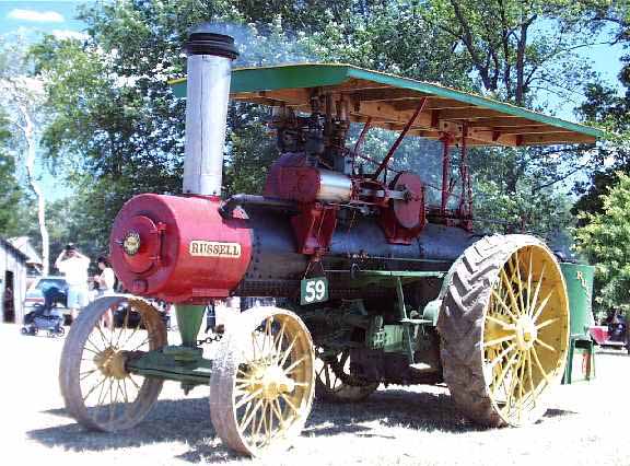 Russell Steam Tractor #8