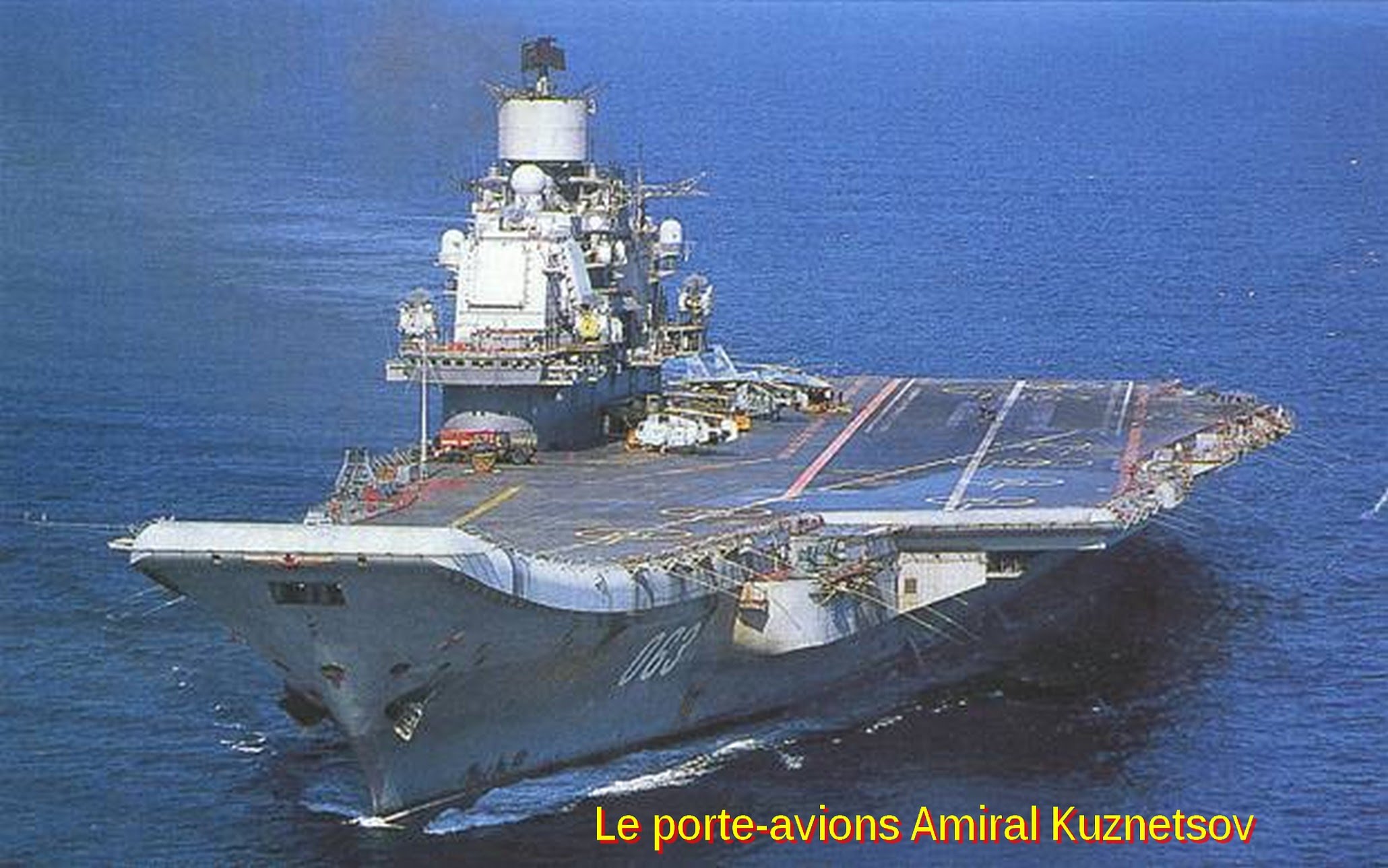 High Resolution Wallpaper | Russian Aircraft Carrier Admiral Kuznetsov 2060x1289 px