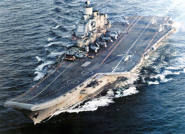 Russian Aircraft Carrier Admiral Kuznetsov #4