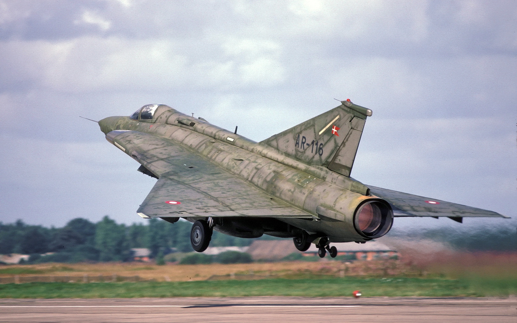 HD Quality Wallpaper | Collection: Military, 1680x1050 Saab 35 Draken