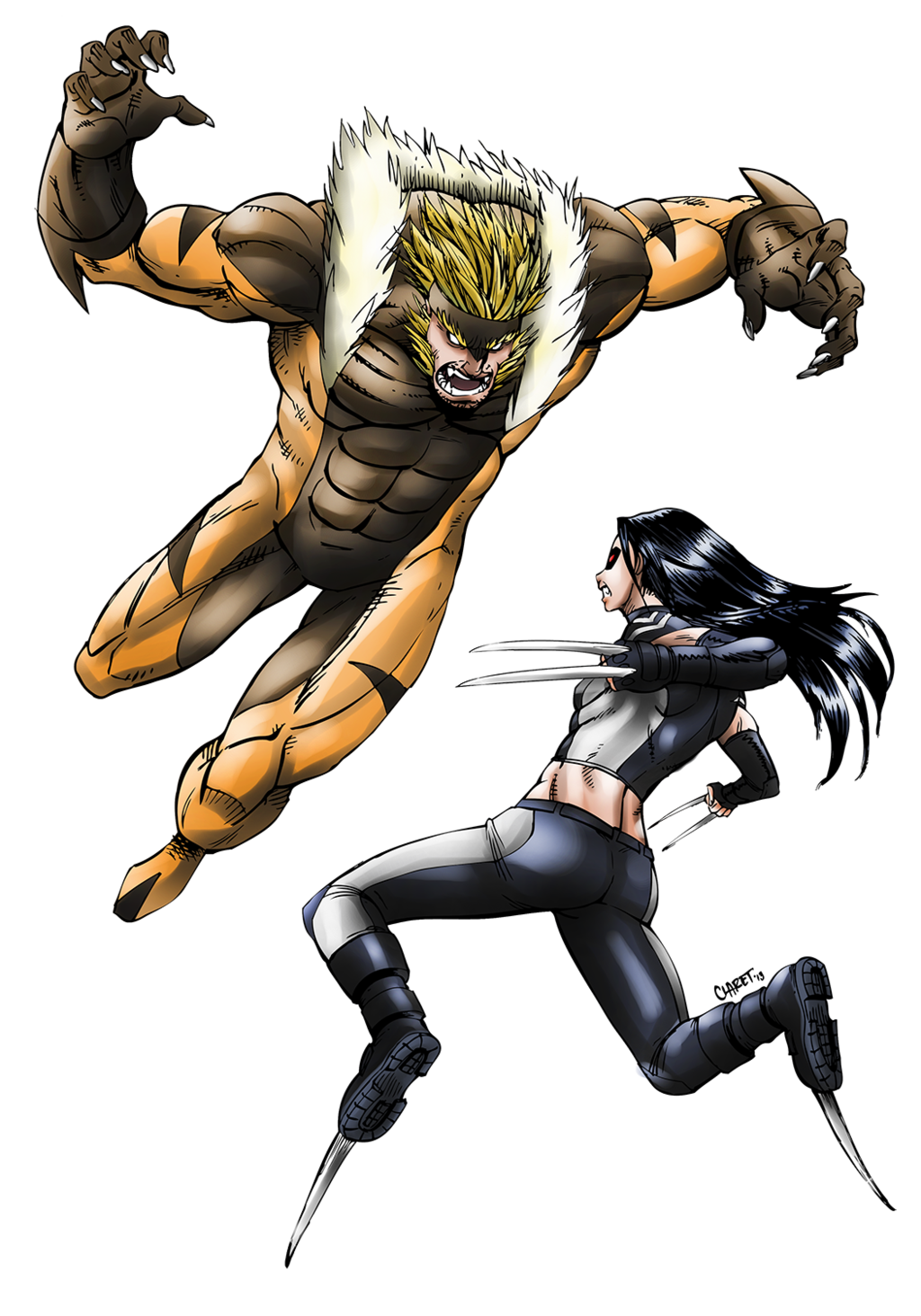 Sabretooth High Quality Background on Wallpapers Vista