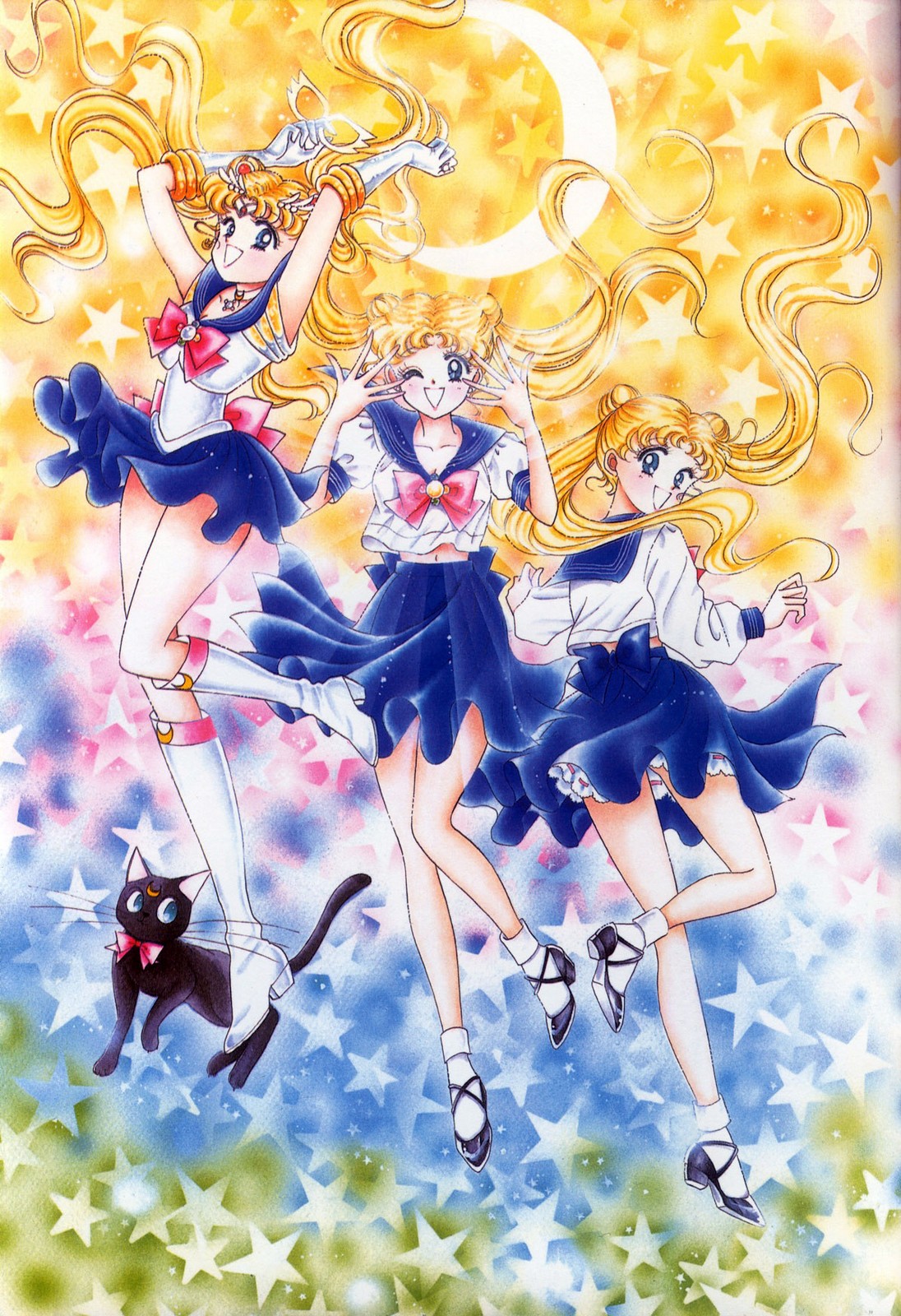 Sailor Moon Crystal Season 3 CD Wallpaper Version by xuweisen on