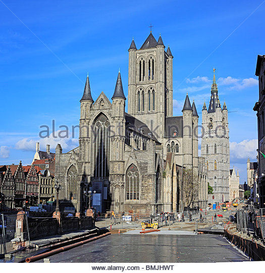 Saint Nicholas' Church, Ghent High Quality Background on Wallpapers Vista