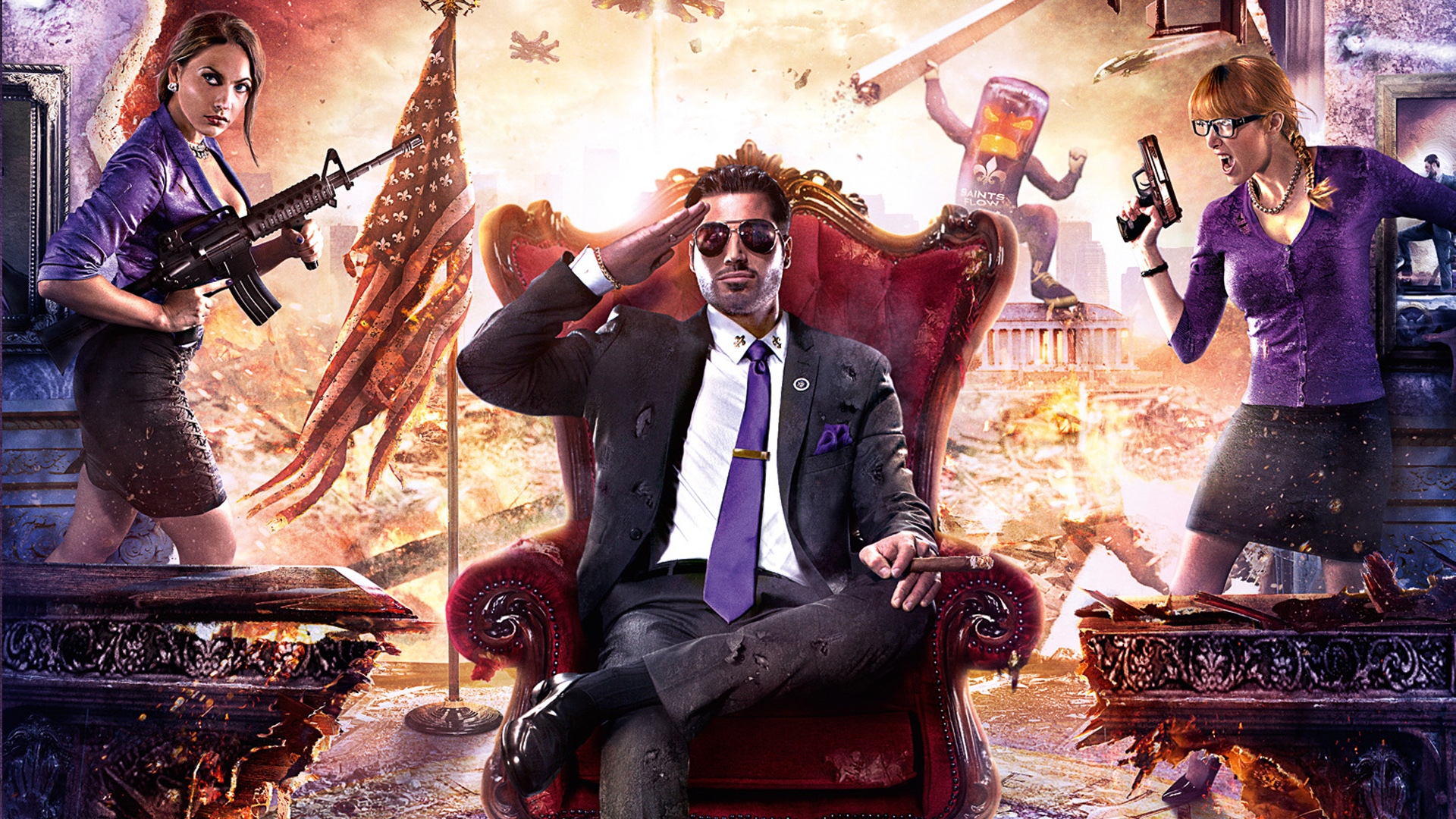 Saints Row IV Backgrounds, Compatible - PC, Mobile, Gadgets| 1920x1080 px