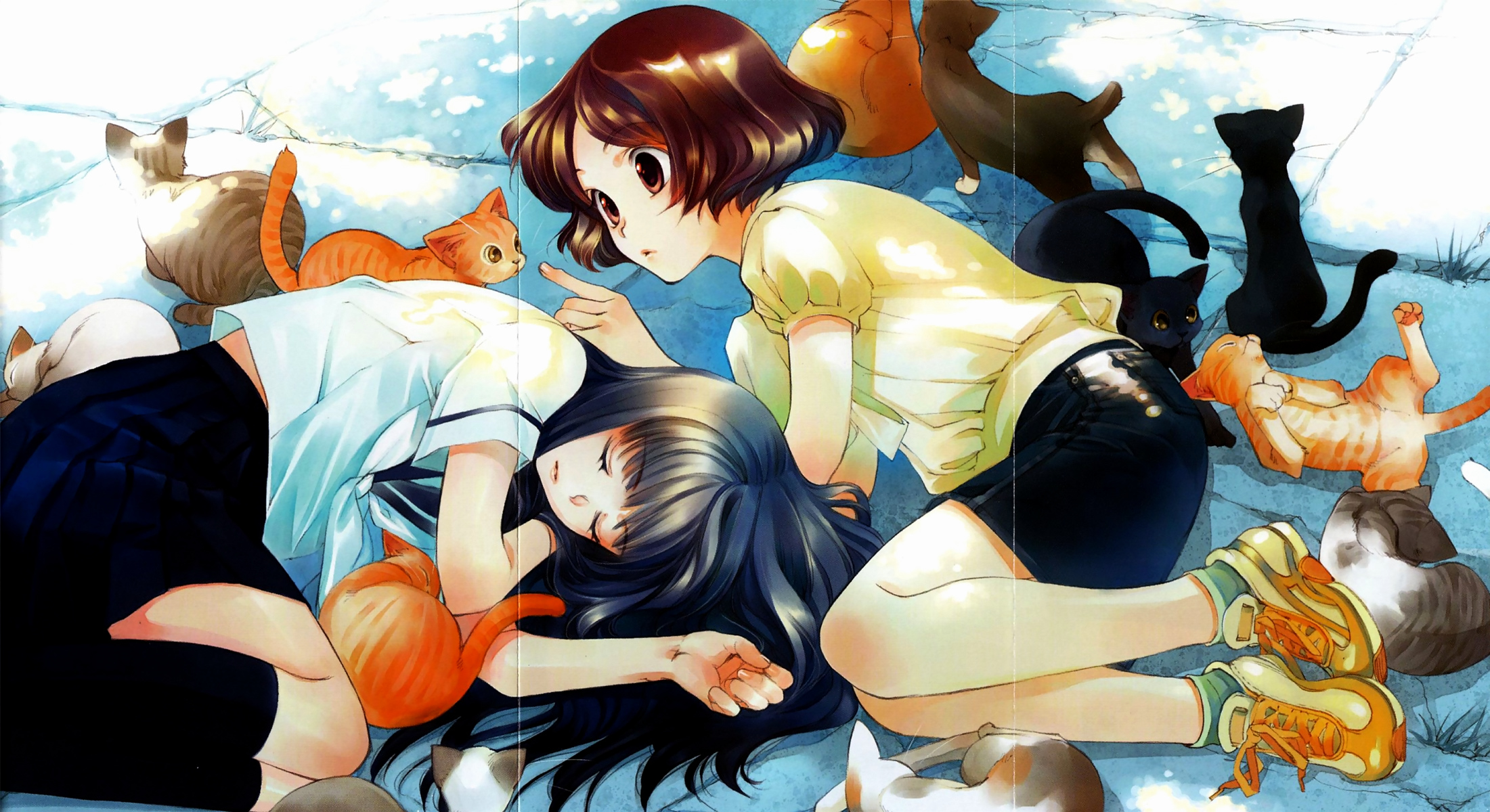 HD Quality Wallpaper | Collection: Anime, 2201x1200 Sakurada Reset
