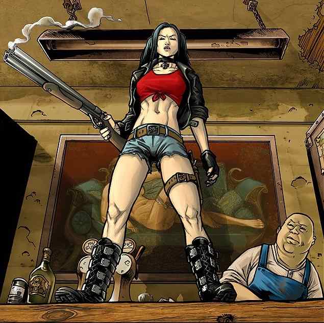 Sally Of The Wasteland Pics, Comics Collection