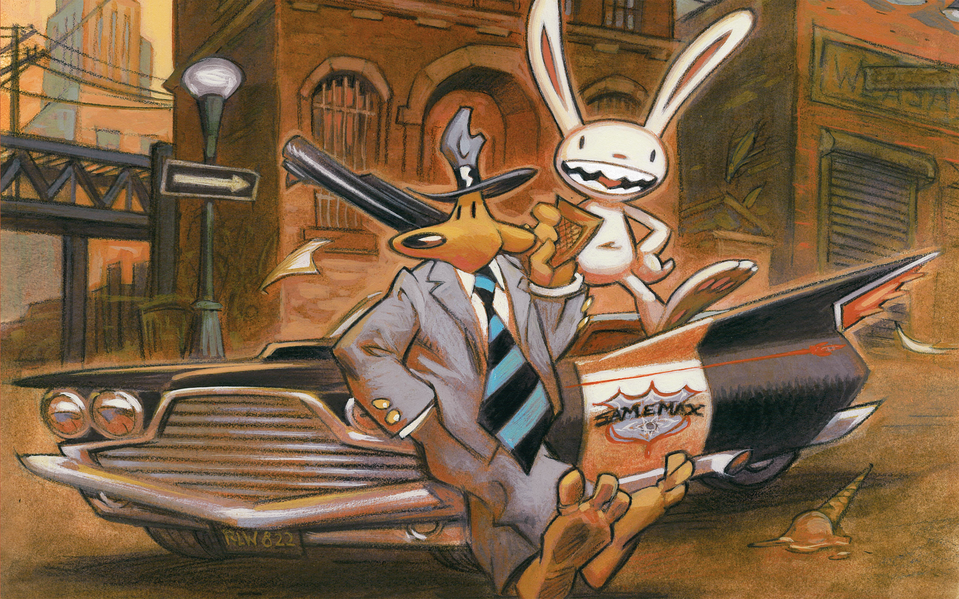 HQ Sam And Max Wallpapers | File 2665.39Kb