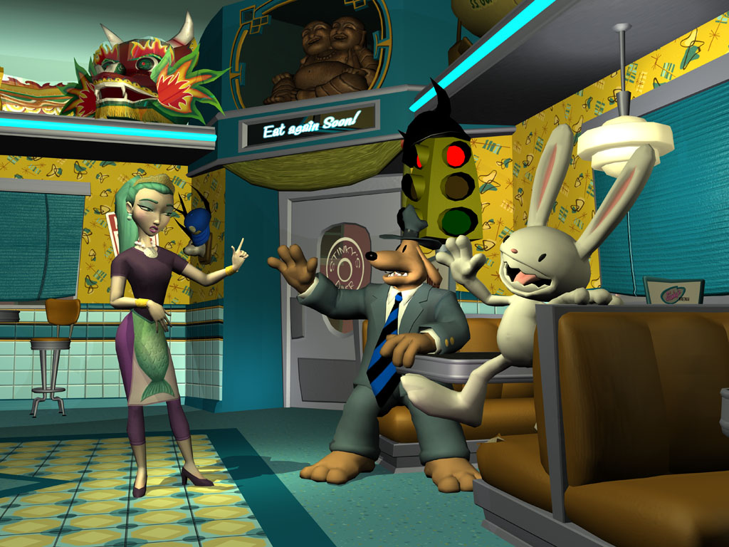 Sam & Max  Backgrounds, Compatible - PC, Mobile, Gadgets| 1024x768 px