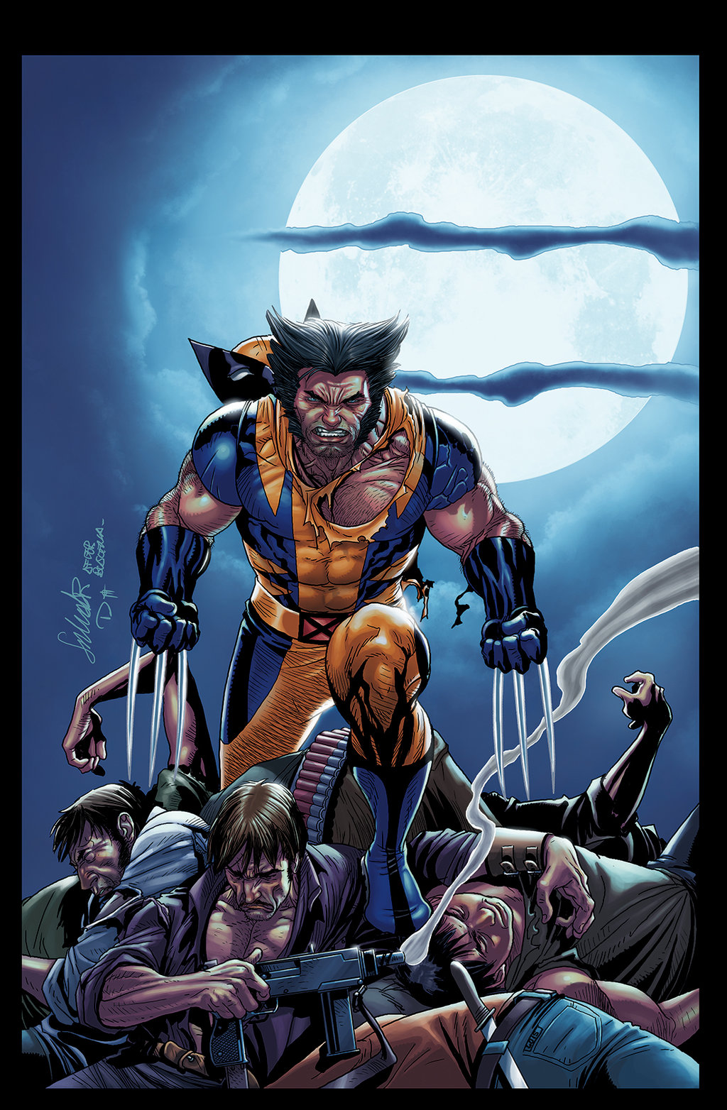 HD Quality Wallpaper | Collection: Comics, 1024x1564 Savage Wolverine