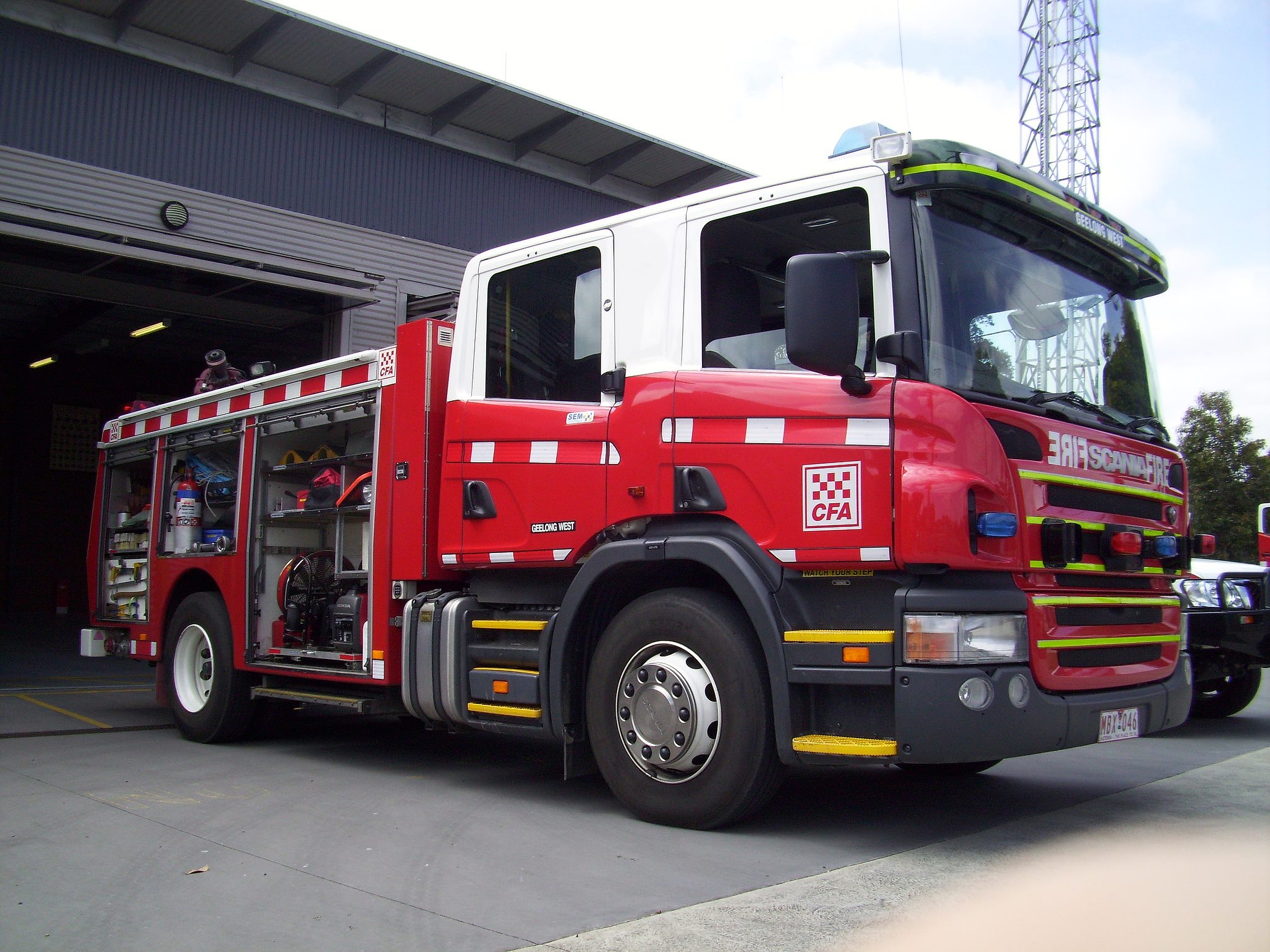 Nice wallpapers Scania Fire Truck 2560x1920px