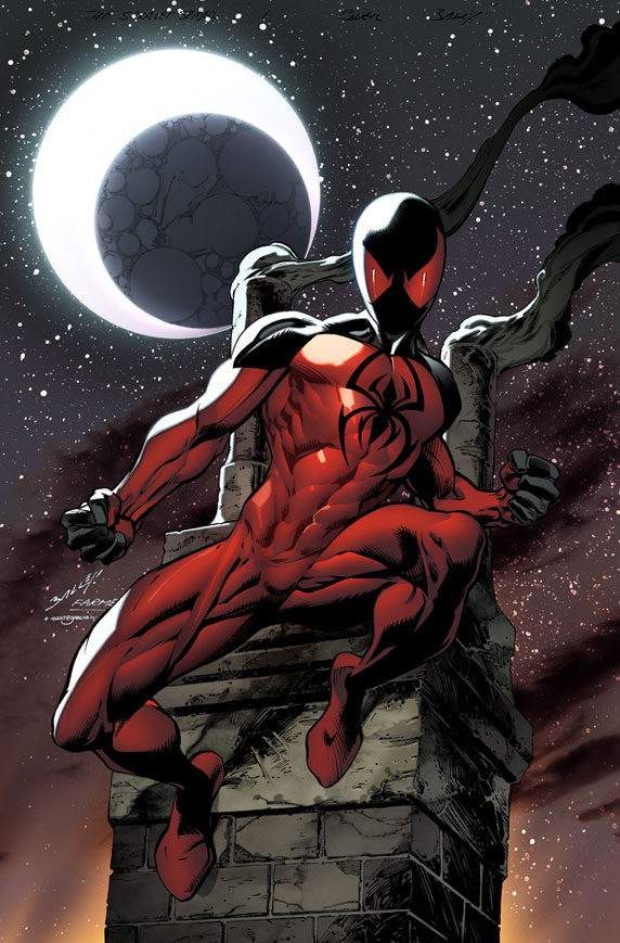 HD Quality Wallpaper | Collection: Comics, 572x869 Scarlet Spider
