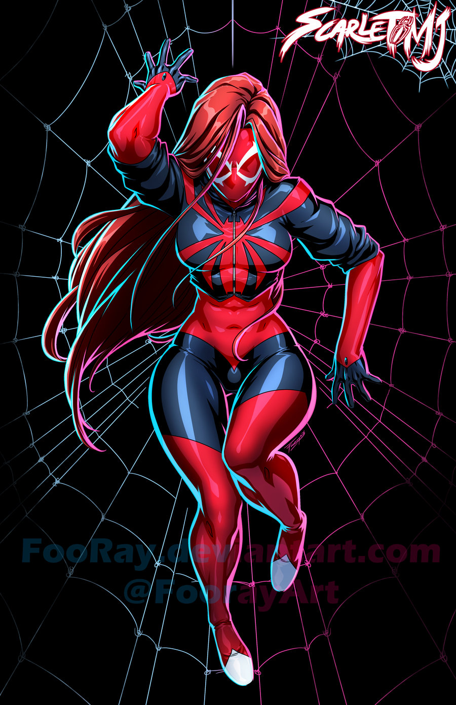 Nice Images Collection: Scarlet Spider Desktop Wallpapers