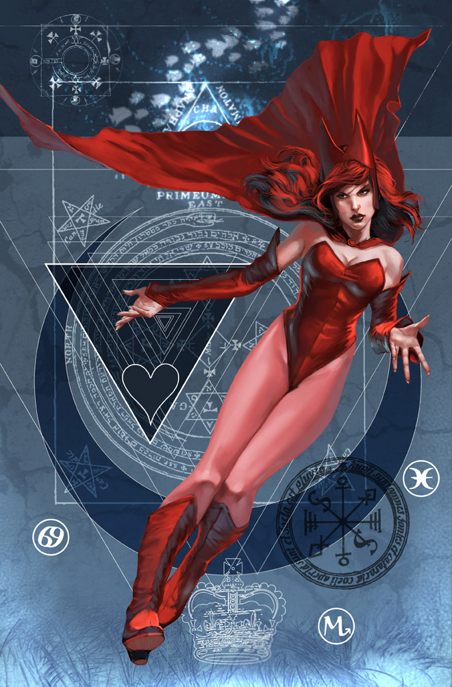 High Resolution Wallpaper | Scarlet Witch 660x1002 px