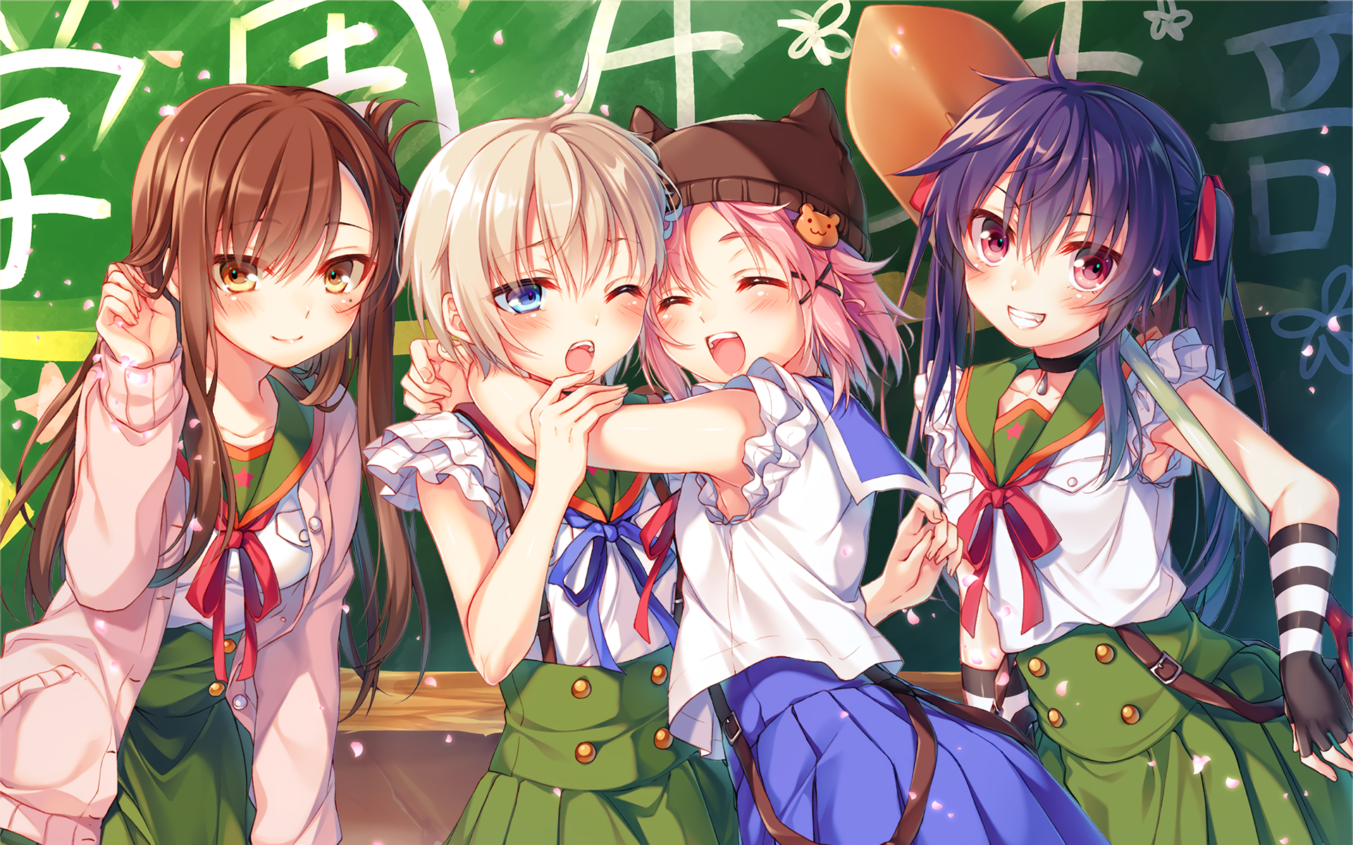 HD Quality Wallpaper | Collection: Anime, 1920x1200 School-Live!