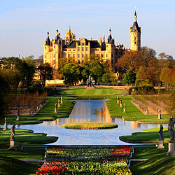 Nice Images Collection: Schwerin Palace Desktop Wallpapers