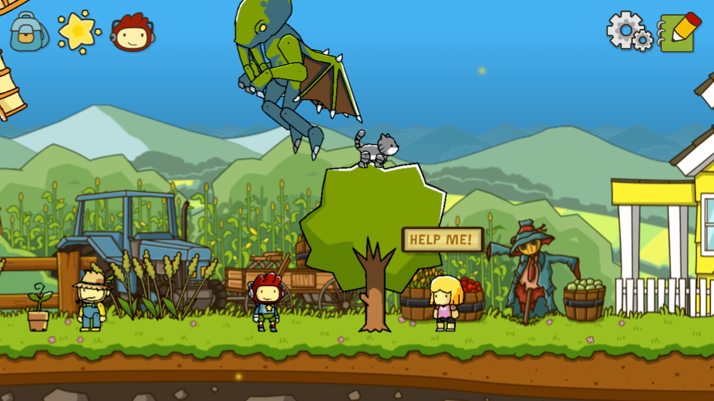 Nice wallpapers Scribblenauts Unlimited 1400x787px
