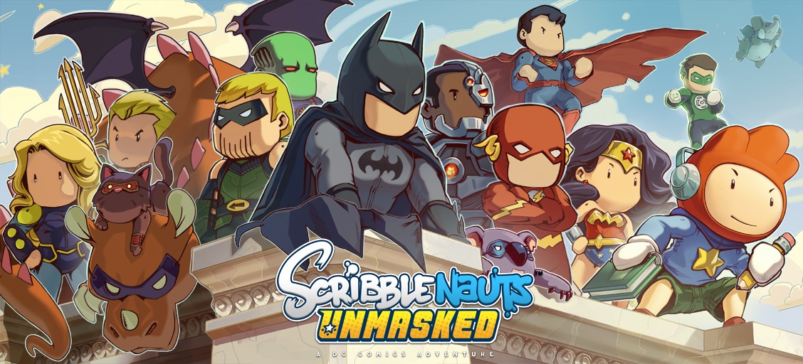 HD Quality Wallpaper | Collection: Video Game, 1128x512 Scribblenauts Unmasked