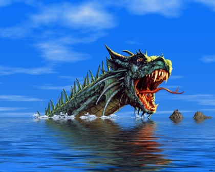 Nice Images Collection: Sea Monster Desktop Wallpapers