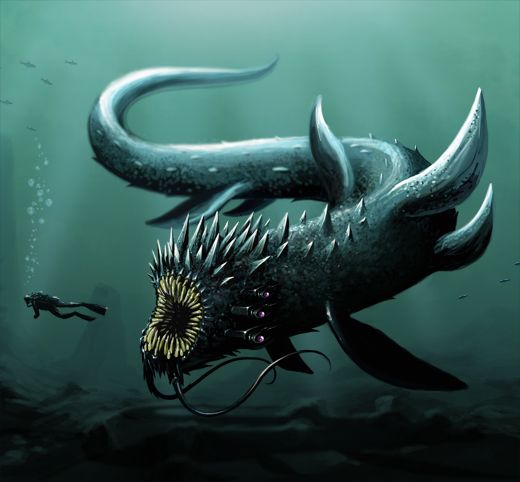 Sea Monster Pics, Fantasy Collection