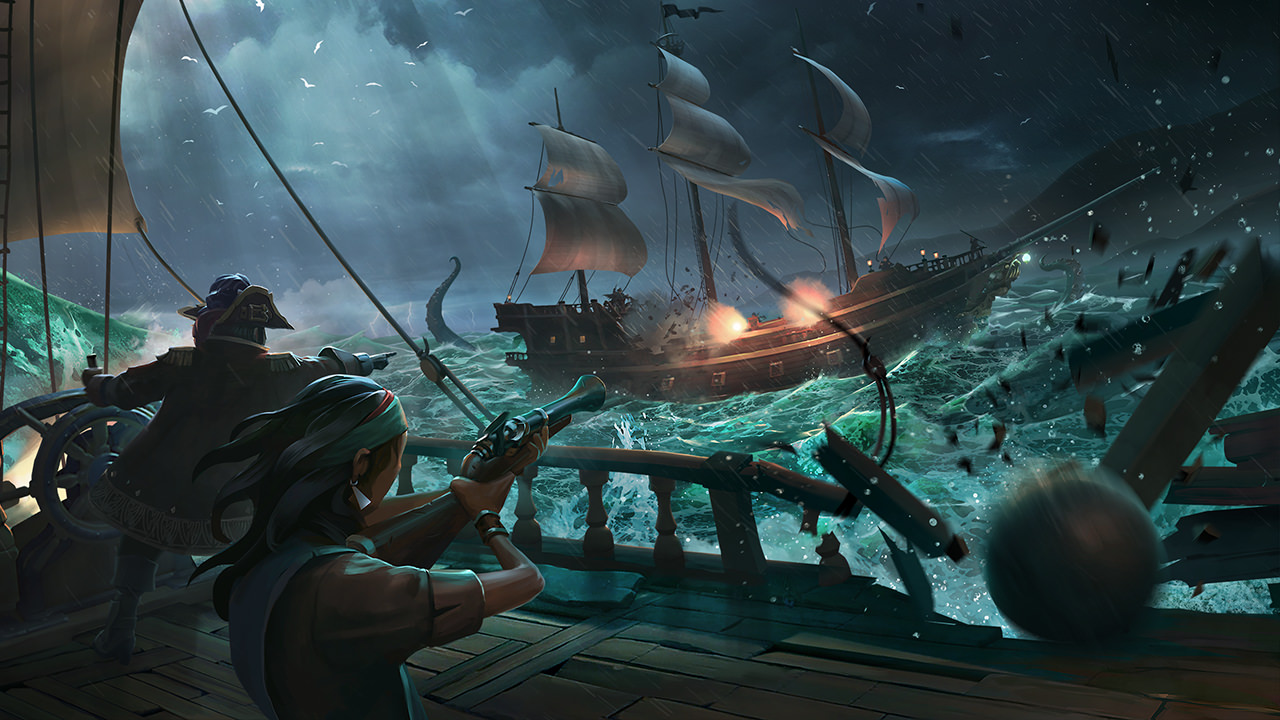 Sea Of Thieves Backgrounds, Compatible - PC, Mobile, Gadgets| 1280x720 px