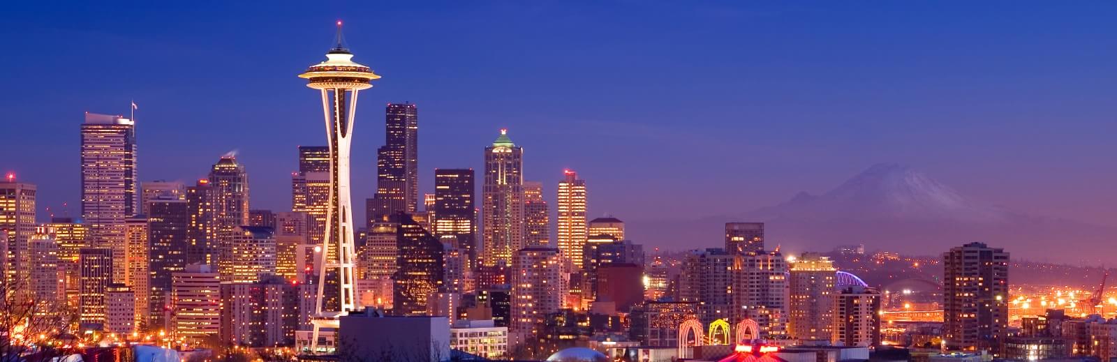 Nice wallpapers Seattle 1600x519px