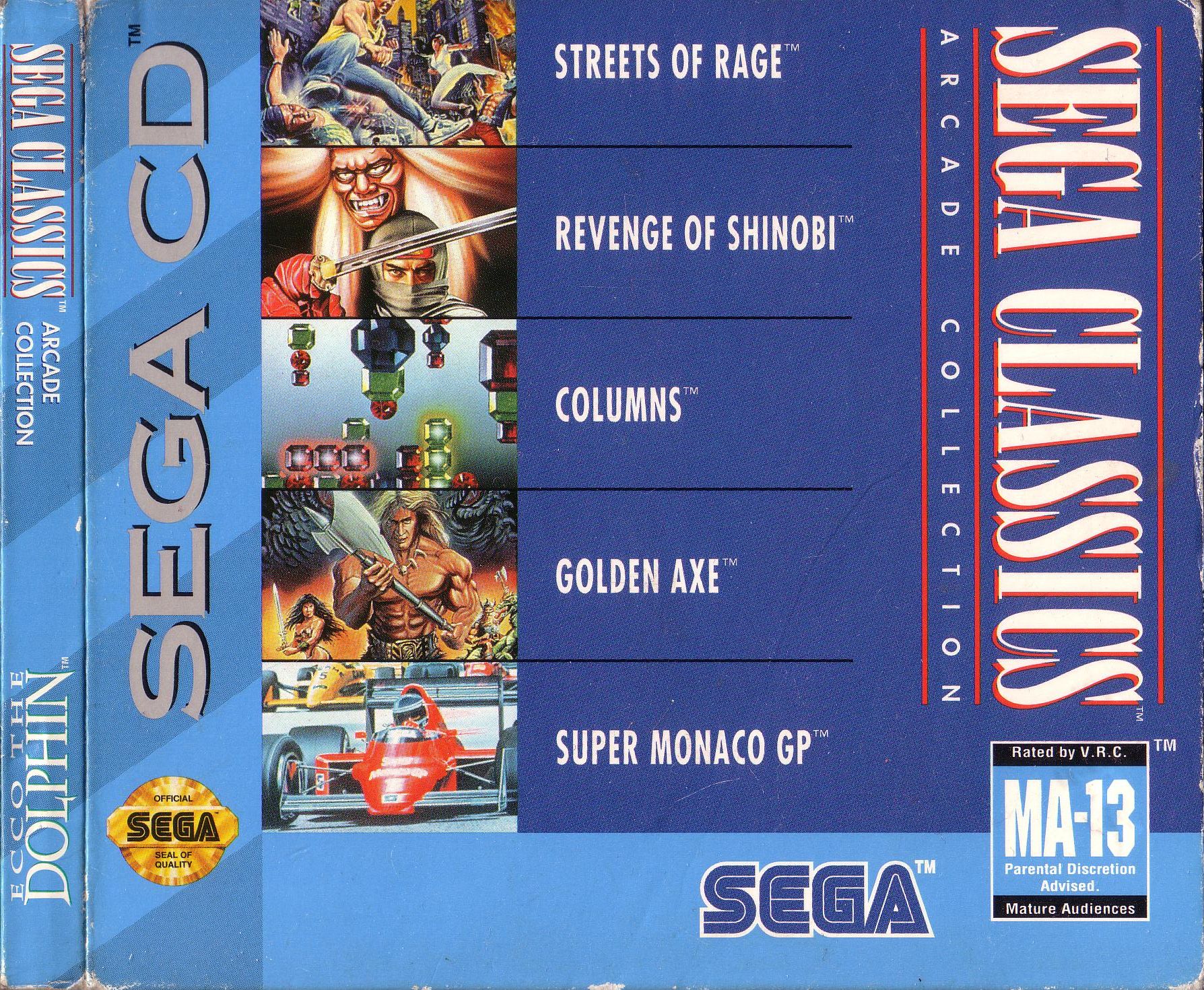 Игры на сегу русские сборник. Сега Классик коллекшн. Arcade Classics Sega. Sega Classics Arcade collection. Sega на дисках.