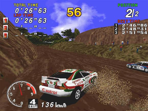 580x435 > Sega Rally Wallpapers