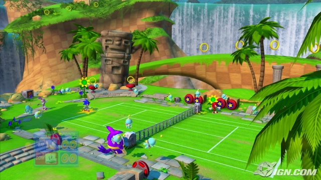 Nice Images Collection: Sega Superstars Tennis Desktop Wallpapers