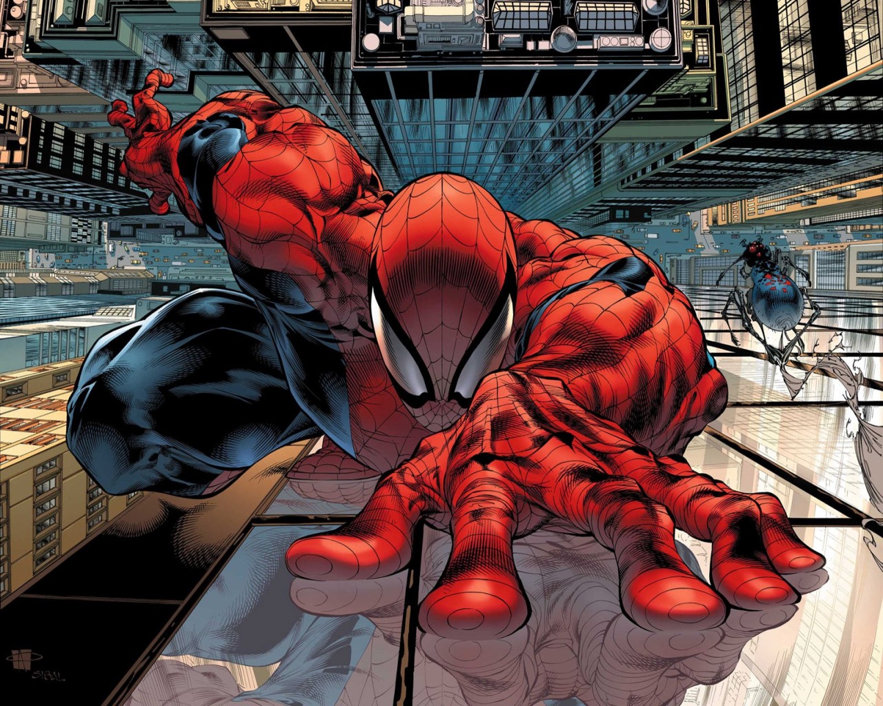 HD Quality Wallpaper | Collection: Comics, 1280x1024 The Sensational Spider-Man