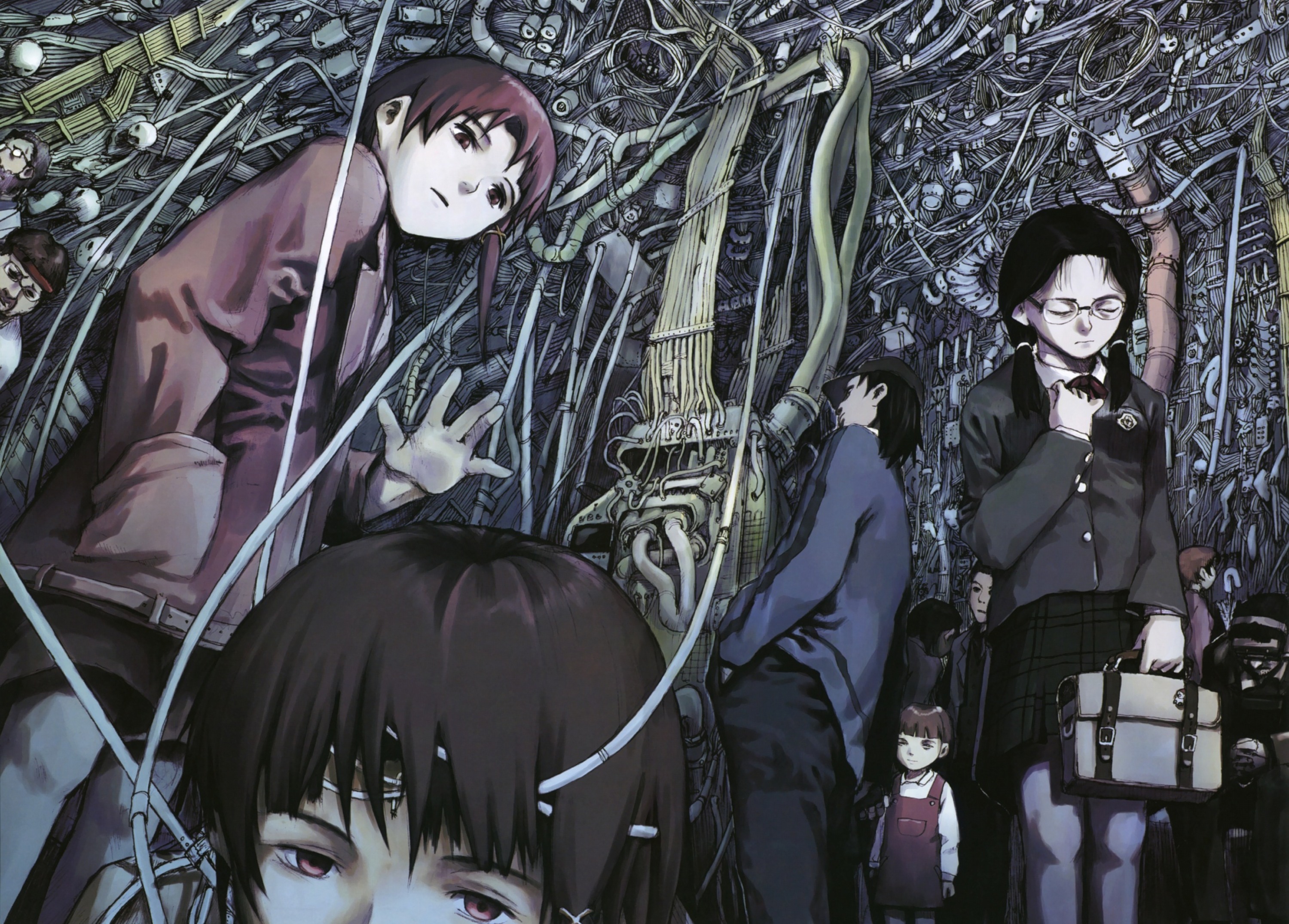 Serial Experiments Lain High Quality Background on Wallpapers Vista