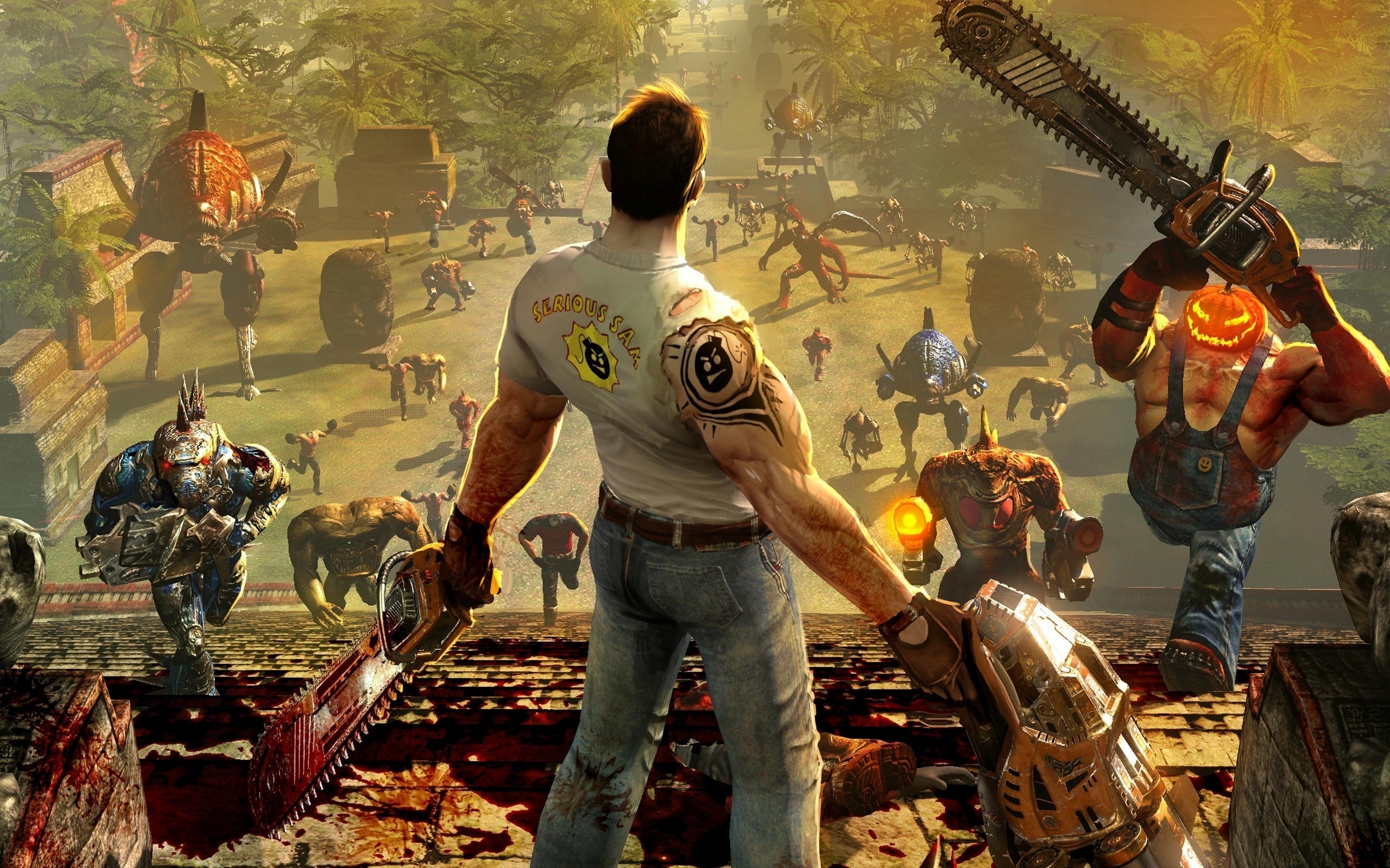 HQ Serious Sam Wallpapers | File 2394.28Kb