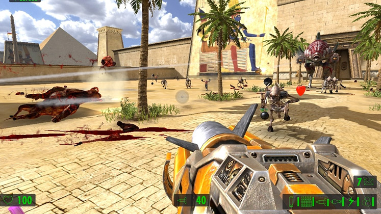 HD Quality Wallpaper | Collection: Video Game, 747x420 Serious Sam HD: The First Encounter