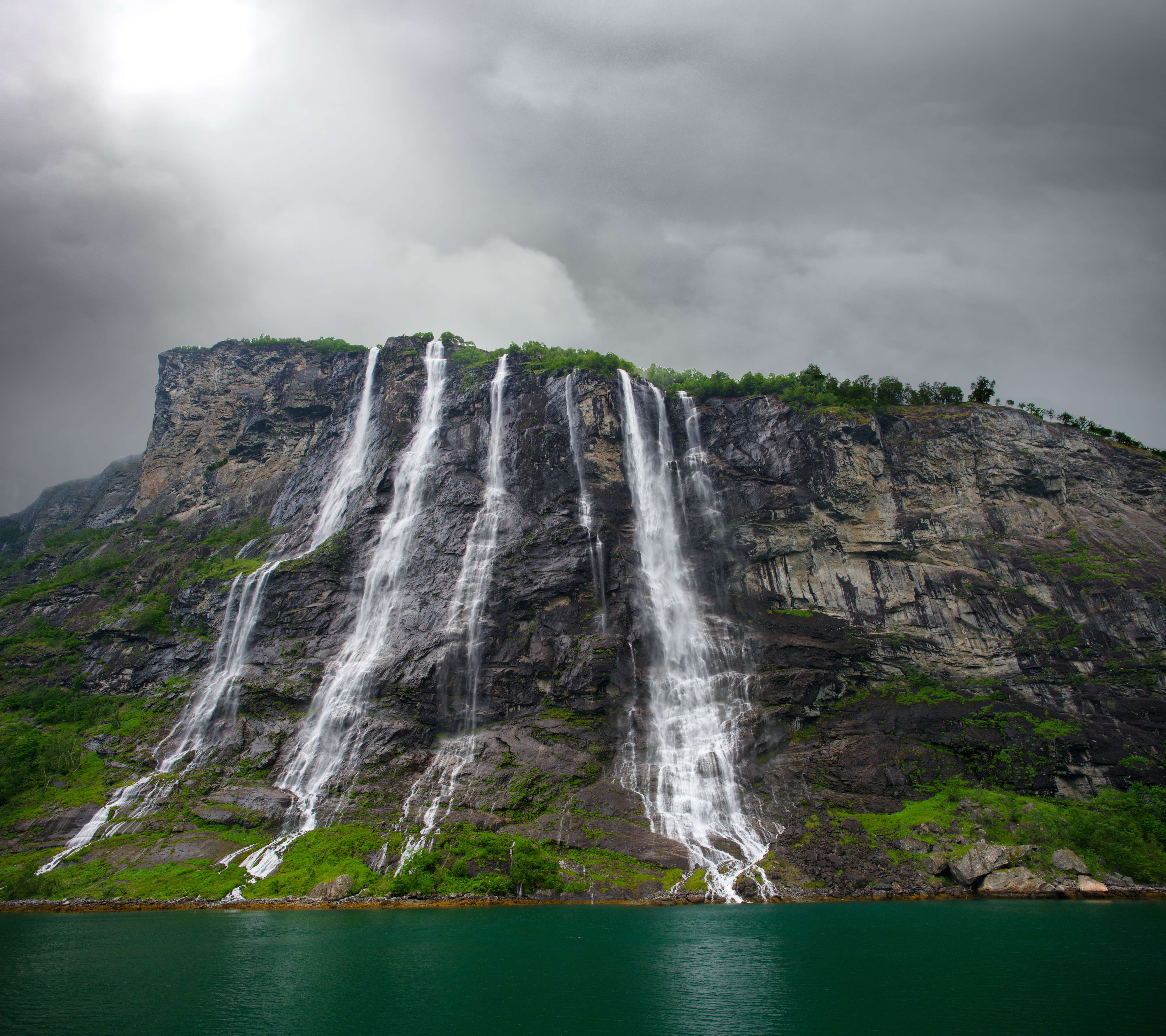 Seven Sisters Waterfall, Norway High Quality Background on Wallpapers Vista