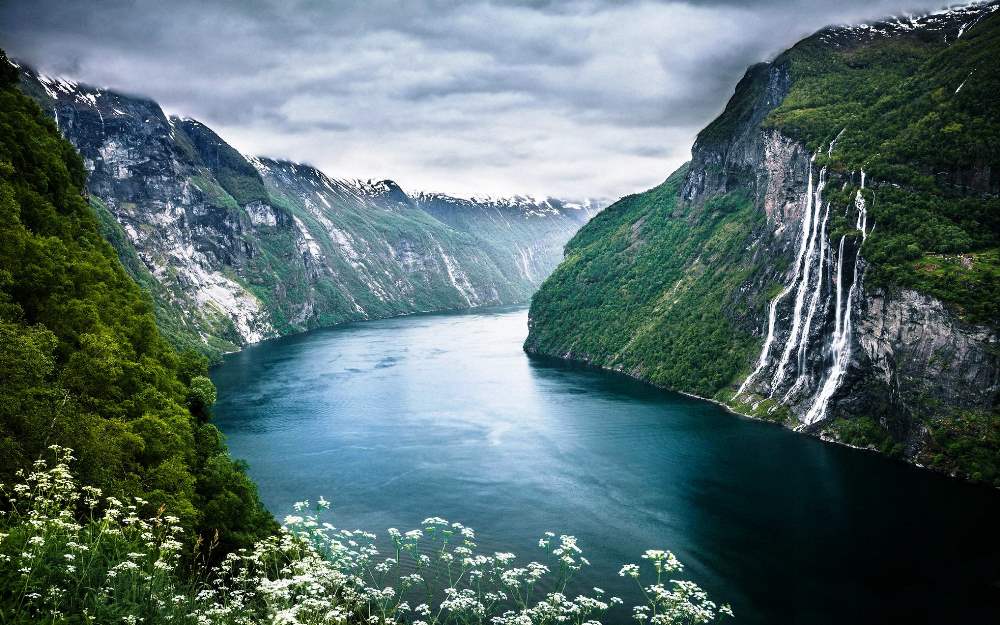 Images of Seven Sisters Waterfall, Norway | 1000x625