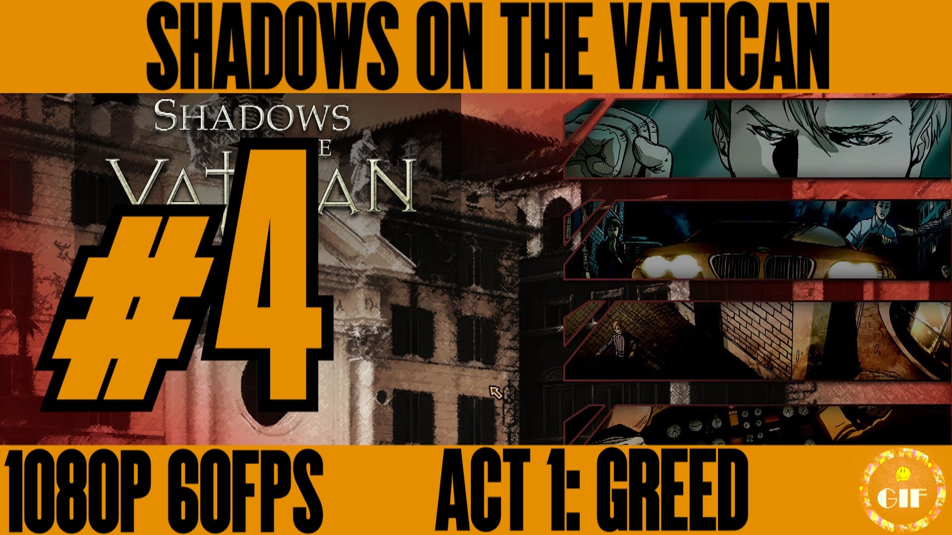 Shadows On The Vatican - Act I: Greed Backgrounds, Compatible - PC, Mobile, Gadgets| 1920x1080 px