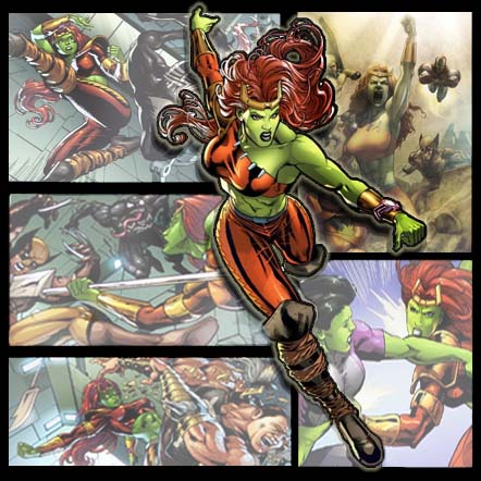 She-Hulk (Lyra) Pics, Comics Collection