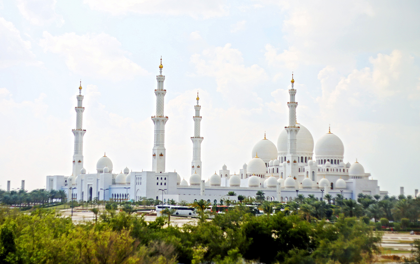 Sheikh Zayed Grand Mosque Backgrounds, Compatible - PC, Mobile, Gadgets| 1600x1006 px