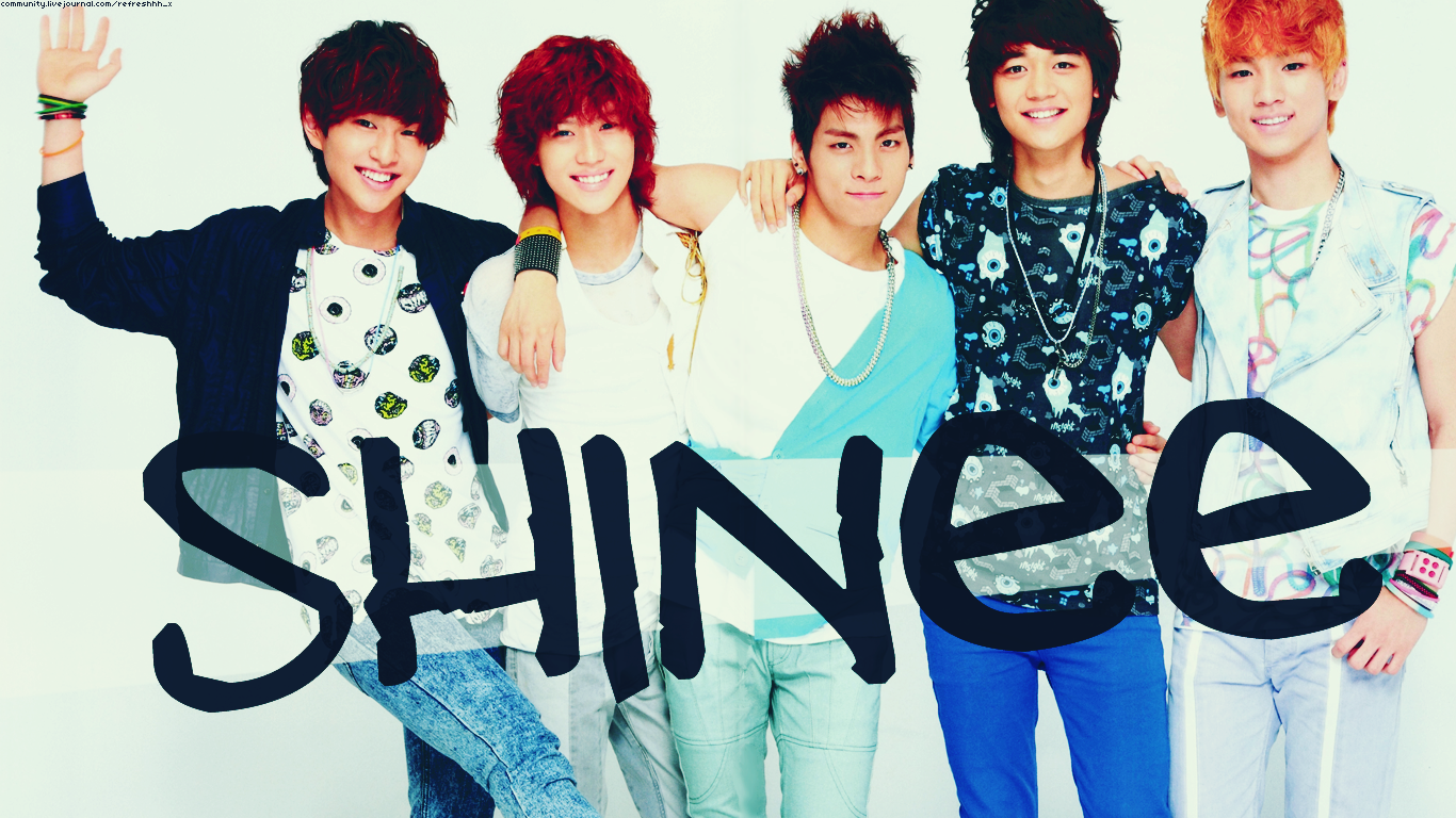 HD Quality Wallpaper | Collection: Music, 1366x768 Shinee