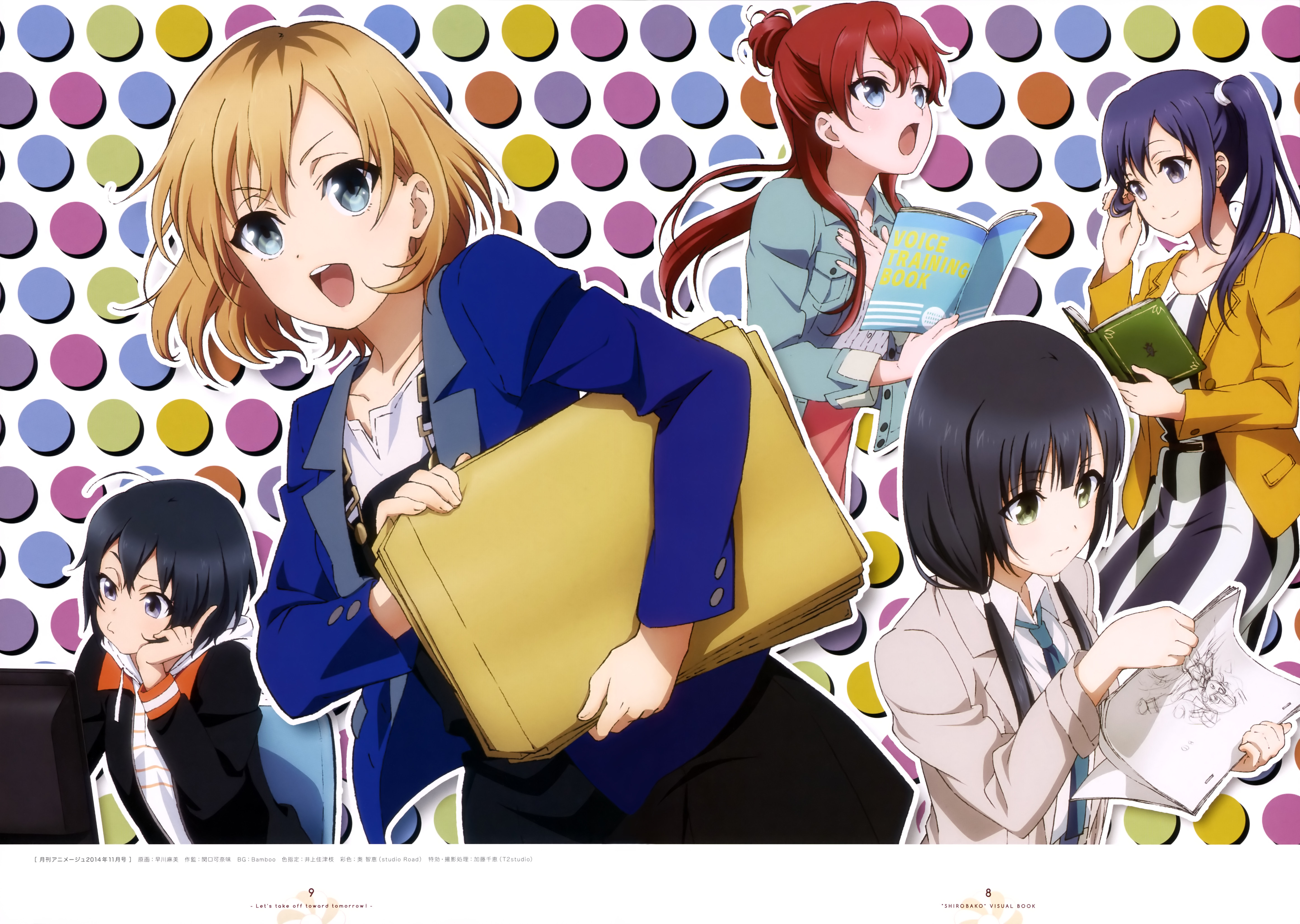 Shirobako Backgrounds on Wallpapers Vista